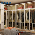 Bedroom Cabinet sliding doors wooden bedroom closet with dressing table Supplier